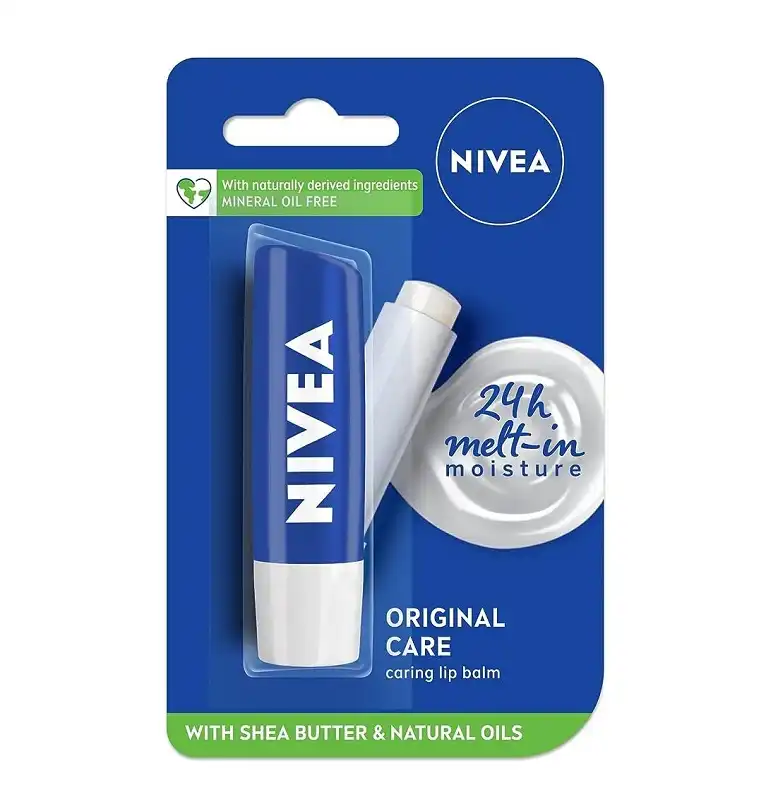 Nivea Original With Shea Butter & Natural Oils Lip Balm (5.5ml)