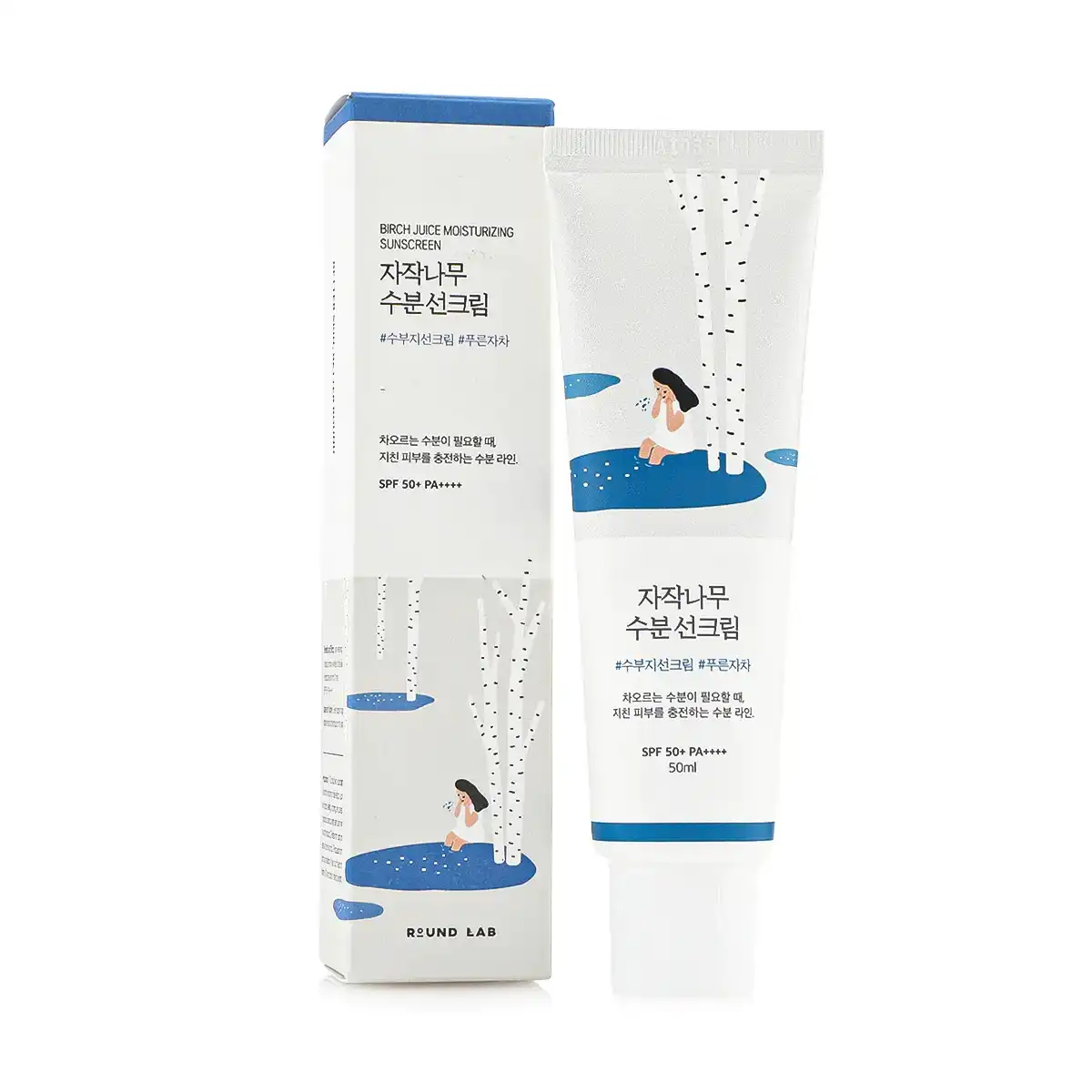 Round LAB Birch Moisturizing Sunscreen SPF 50+ PA++++ 50ml