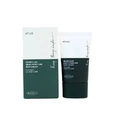 Anua Heartleaf Silky Moisture Sunscreen Spf50+Pa++++